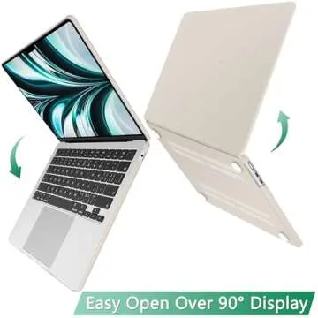 May Chen Stylish Hard Shell Case for M3 MacBook Air 13.6