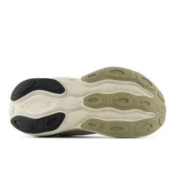 New Balance Women's Fresh Foam X More V5 Running Shoe, Linen/Stoneware/Gold Metallic, 6