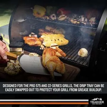 Traeger Pro 575/ Pro 22 Drip Tray Liner 5-Pack