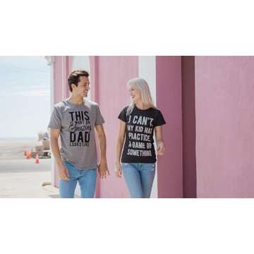 Crazy Dog Women’s T-Shirt I Can’t, My Kid Has Practice - Comfy & Fun for Moms!