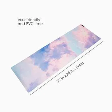 Best Extra Thick Non Slip Yoga Mat for Women - POPFLEX