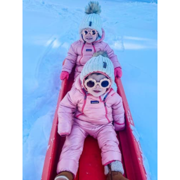 FURTALK Kids Knitted Pom Beanie Hat for Toddlers