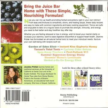 Healing Tonics: 101 Concoctions to Increase Energy, Boost Immunity, Enhance Memory, Ease Digestion, ...