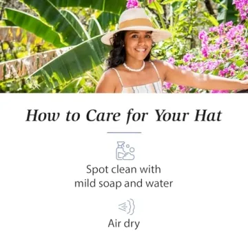 Wallaroo Hat Company Women’s St Lucia Fedora – UPF 50+, Lightweight, Wide Brim, Adjustable, Travel Friendly, Packable, Designed in Australia, Mixed Beige