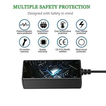 Gonine NP-FZ100 AC Power Adapter NPFZ100 DC Coupler Dummy Battery Kit for Sony Alpha A6600, A7 III, A7R III, A7R IV, A7S III, A9, A9R, A9S Cameras, Replacs BC-QZ1 Battery Charger.