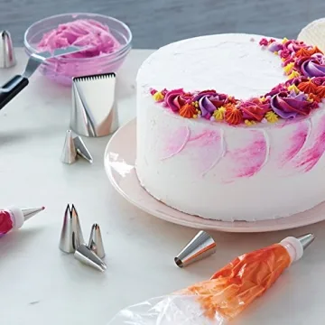 Wilton Cake Decorating Kit - 28 Essential Tools for Beginners