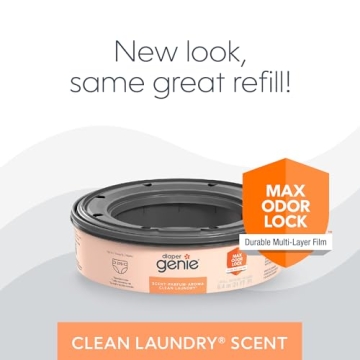 Diaper Genie Bags Refills with Max Odor Lock Technology