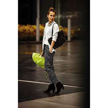 Lewis N. Clark Windproof Travel Umbrella – Orange