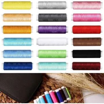 Portable JUNING Sewing Kit with Case for Easy Use