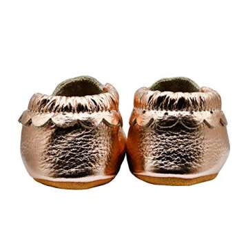 iEvolve Baby Leather Moccasins for Toddlers - Soft & Stylish
