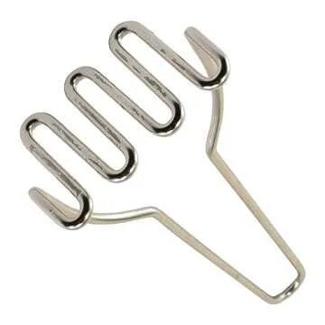 R&M Mini Potato Masher, Mini Egg Masher, Avocado Masher, Stainless Steel, 6 Inches
