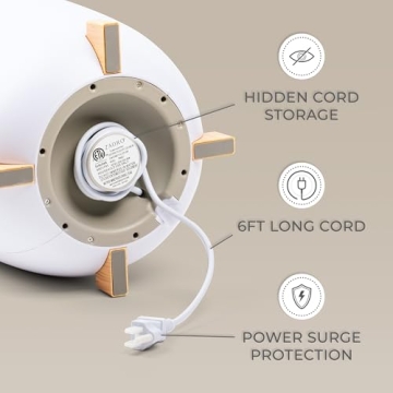 Zadro Large Hot Towel Warmer Bucket Timer Electric Towel Warmer for Bathroom Auto-Shut Off Heated Towel Warmer Spa (Large | 20L | 12" Dia. x 21" Tall, White/Irish Cream)