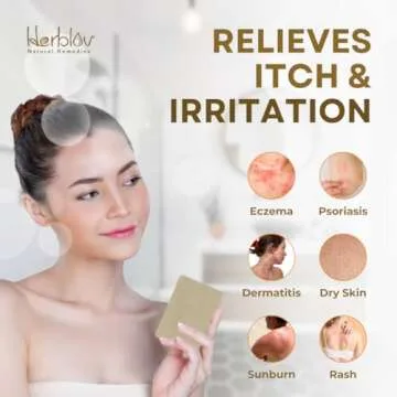 Oatmeal Honey Goat's Milk Soap Bar – Natural Bar Soap for Eczema, Dry Skin, and Spa Experience