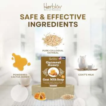 Oatmeal Honey Goat's Milk Soap – Soothing Natural Skin Care