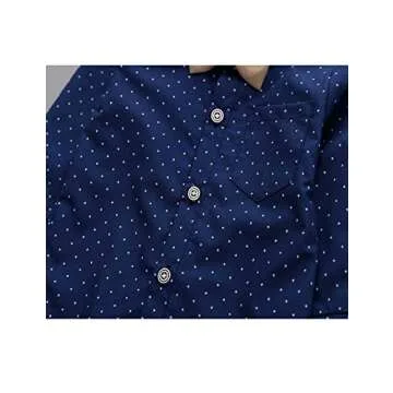 HeMarIsle Baby Toddler Boy Formal Gentleman Suits,Dress Shirt With Bowtie+Suspender Pants Dressy Outfit (Blue Star, 3T)