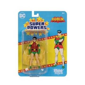 McFarlane Toys - DC Super Powers Robin (Jason Todd) 4.5in Action Figure