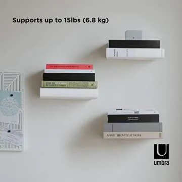 Umbra Conceal Floating Bookshelf Set - Innovative Design