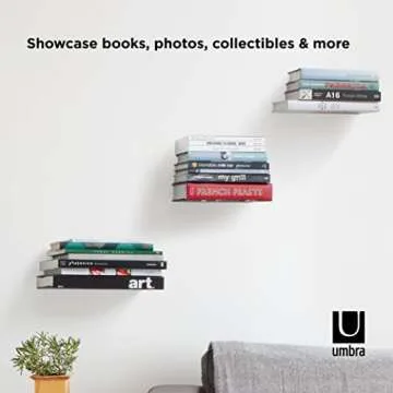 Umbra Conceal Floating Bookshelf Set - Innovative Design