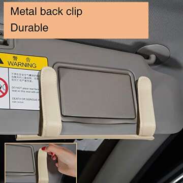 Bling Car Visor Tissue Holder Eco-Friendly Leather