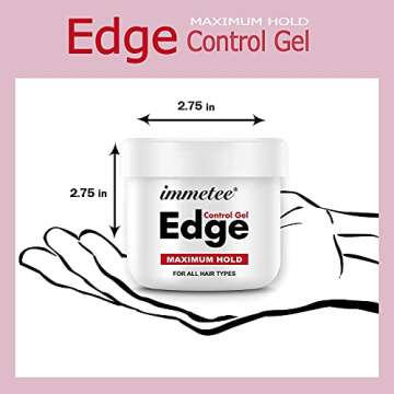immetee 4C Extreme Hold Gel for Moisture-Rich Styling