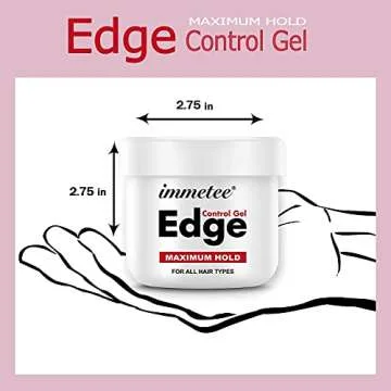 immetee 4C Extreme Hold Gel for Moisture-Rich Styling