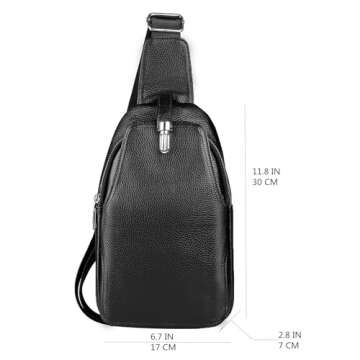 Stylish DK86 Leather Sling Bag for Women - Perfect Everyday Accessory