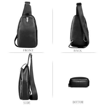 Stylish DK86 Leather Sling Bag for Women - Perfect Everyday Accessory