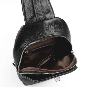 Stylish DK86 Leather Sling Bag for Women - Perfect Everyday Accessory