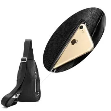 Stylish DK86 Leather Sling Bag for Women - Perfect Everyday Accessory