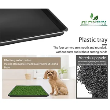 OLONBIN Dog Grass Pads - Easy Indoor Outdoor Puppy Training