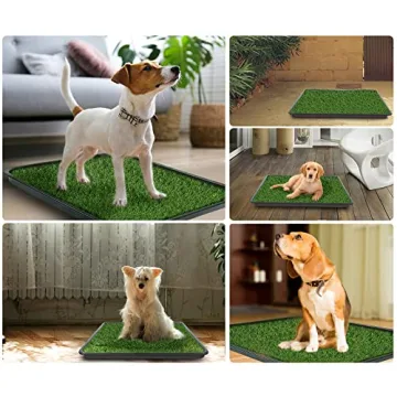 OLONBIN Dog Grass Pads - Easy Indoor Outdoor Puppy Training