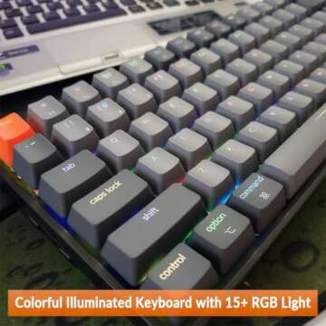 Keychron K2 75% RGB Wireless Mechanical Keyboard
