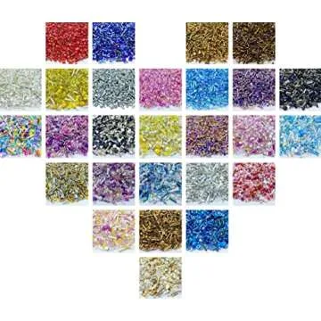 40g Blue Silver Glass Seed Beads for DIY Jewelry Making