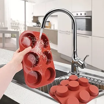 BAKER DEPOT Silicone Mold for Baking & Crafts - Set of 2