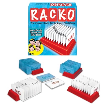 Rack-O Retro Family Strategy Game by Winning Moves USA