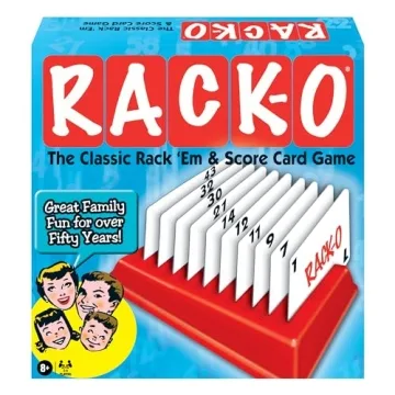 Rack-O Retro Family Strategy Game by Winning Moves USA