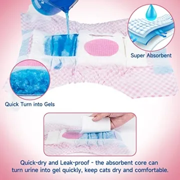 Pet Soft Disposable Dog Diapers with Adjustable Foam Tail Hole