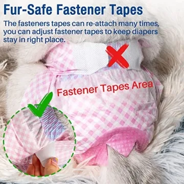 Pet Soft Disposable Dog Diapers with Adjustable Foam Tail Hole