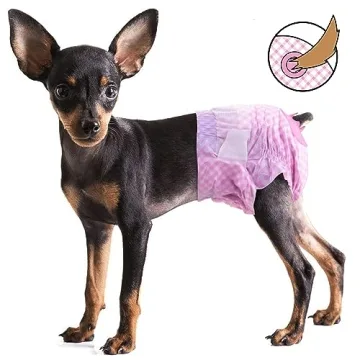 Pet Soft Disposable Dog Diapers with Adjustable Foam Tail Hole