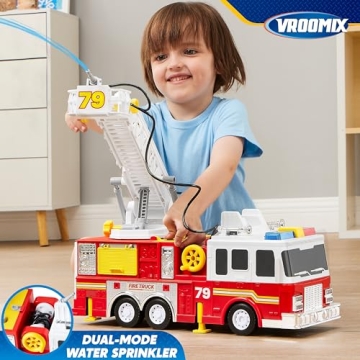 Extra Large JOYIN Fire Truck Toy with 33-inch Ladder