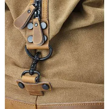 Amazon Basics Canvas Travel Weekender Duffel Bag