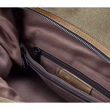 Amazon Basics Canvas Travel Weekender Duffel Bag