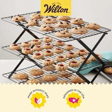 Wilton 3-Tier Folding Cooling Rack for Cookies and Treats