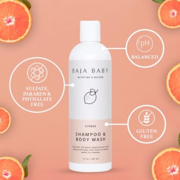 Baja Baby Citrus Shampoo & Body Wash - Organic & Vegan