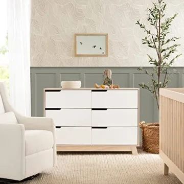 Babyletto Hudson 6-Drawer Dresser, Assembled & Safe