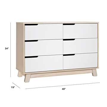 Babyletto Hudson 6-Drawer Dresser, Assembled & Safe