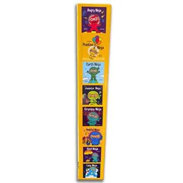Emotions and Feelings Ninja Life Hacks 8 Book Set for Kids