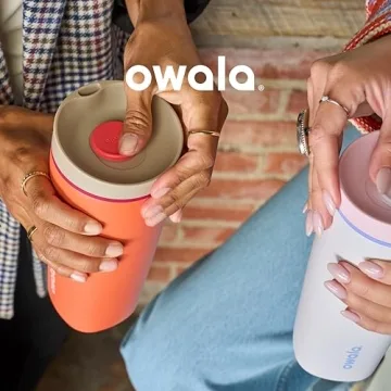 Owala SmoothSip 20oz Insulated Travel Mug for Coffee