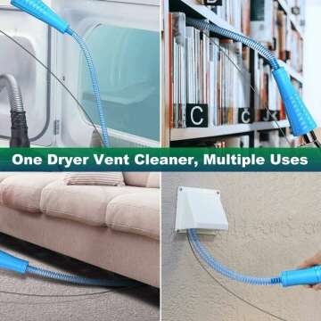 Sealegend 2-Piece Dryer Vent Cleaner Kit