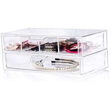Two Drawer Stackable Organizer for All Your Essentials